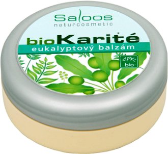 Saloos Bio Karité balzam - Eukalyptový 50 ml