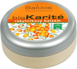 Saloos Bio Karité balzam - Rakytníkový 50 ml