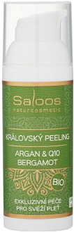 Saloos BIO Kráľovský peeling Argan & Q10 - Bergamot 50 ml