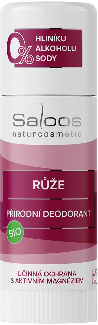 Saloos Bio prírodný deodorant Ruža 60 g