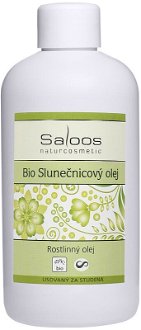 Saloos Bio Slnečnicový olej lisovaný za studena 1l