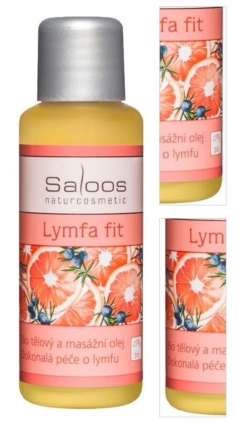 Saloos Bio tělový a masážní olej Lymfa-fit 50 ml 8
