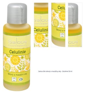 Saloos Bio telový a masážny olej - Celulinie 50 ml 1