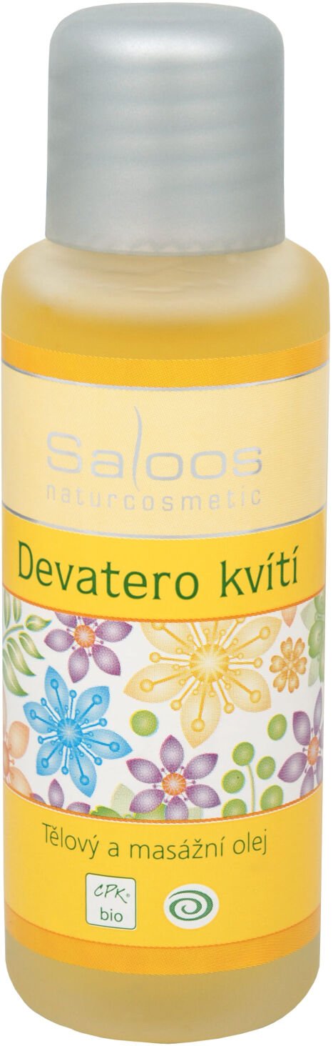 Saloos Bio telový a masážny olej - Deväť kvetov 50 ml