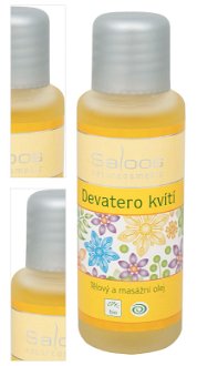 Saloos Bio telový a masážny olej - Deväť kvetov 500 ml 4