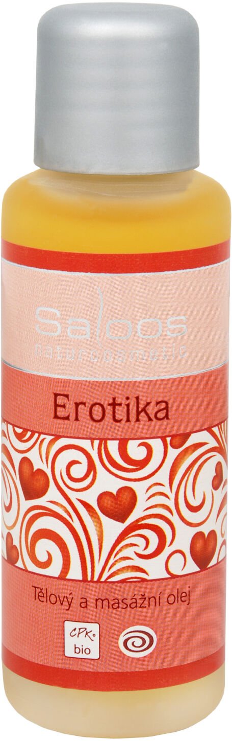 Saloos Bio telový a masážny olej - Erotika 500 ml