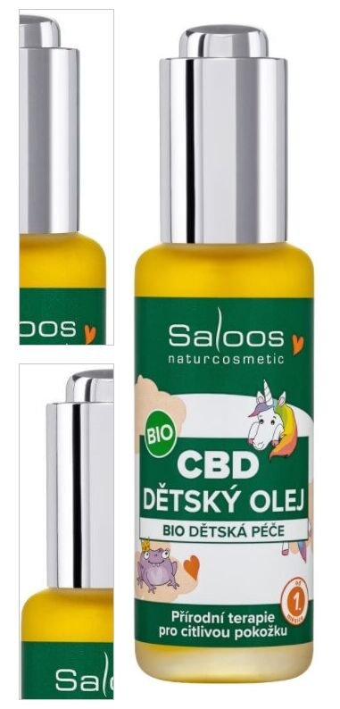 Saloos CBD Bio Detský olej 50 ml 9