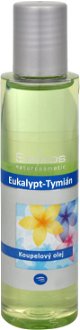 Saloos Kúpeľový olej - Eukalyptus-Tymián 125 ml