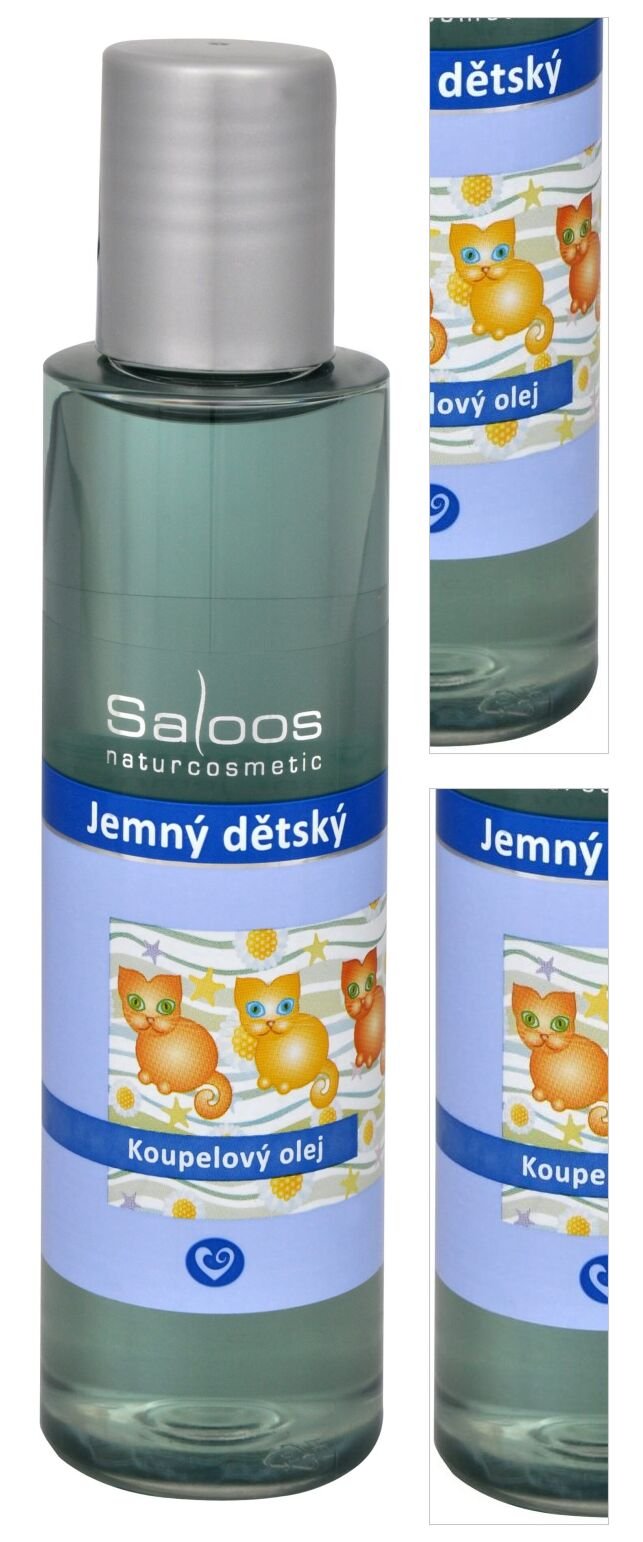 Saloos Kúpeľový olej - Jemný detský 500 ml 8