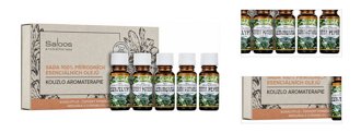 Saloos Kúzlo aromaterapie - Sada 100% prírodných esenciálnych olejov 3