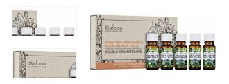 Saloos Kúzlo aromaterapie - Sada 100% prírodných esenciálnych olejov 4