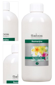 Saloos Sprchový olej - Rozmarín 500 ml 4