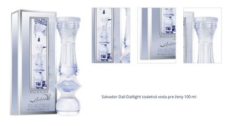 Salvador Dali Dalilight toaletná voda pre ženy 100 ml 1