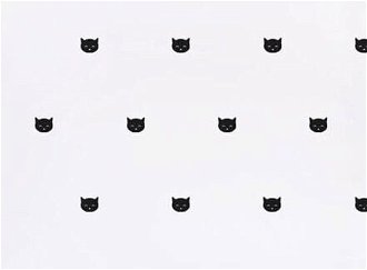 Samolepky na stenu - mačičky farba: čierna 6