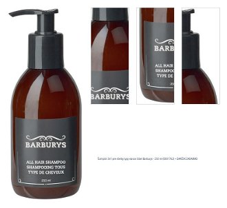 Šampón 3v1 pre všetky typy vlasov Sibel Barburys - 250 ml (0001762) + darček zadarmo 1