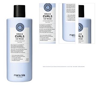 Šampón a kondicionér 2v1 pre kučeravé a vlnité vlasy Maria Nila Coils  a  Curls Co-Wash - 350 ml (3670) + darček zadarmo 1