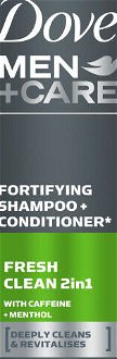 Šampón a kondicionér 2v1 pre osvieženie vlasov Dove Men+ Care Fresh Clean - 250 ml (68129488) 5