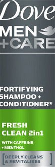 Šampón a kondicionér 2v1 pre osvieženie vlasov Dove Men+ Care Fresh Clean - 400 ml (9149690, 68484721) + darček zadarmo 5