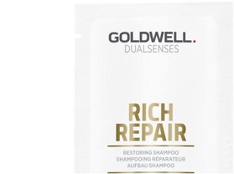 Šampón a kondicionér na suché vlasy Goldwell Rich Repair - 2x10 ml (206261) 6