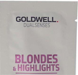 Šampón a kondicionér pre blond vlasy Goldwell Blondes  a  Highlights - 2x10 ml (206248) 7