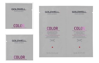 Šampón a kondicionér pre jasnejšie farbu Goldwell Color - 2 x 10 ml (206263) 4