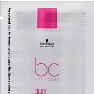 Šampón a kúra pre farbené vlasy Schwarzkopf Professional BC Bonacure Color Freeze - 2 x 12 ml (2709224) 6