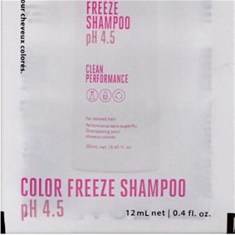 Šampón a kúra pre farbené vlasy Schwarzkopf Professional BC Bonacure Color Freeze - 2 x 12 ml (2709224) 8