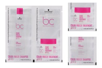 Šampón a kúra pre farbené vlasy Schwarzkopf Professional BC Bonacure Color Freeze - 2 x 12 ml (2709224) 3
