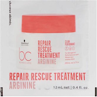 Šampón a kúra pre poškodené vlasy Schwarzkopf Professional Repair Rescue - 2 x 12 ml (2709567) 9