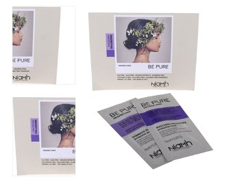 Šampón a maska pre farbené vlasy Niamh Be Pure Protective - 2 x 10 ml (OPUB146) 4