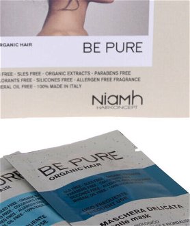 Šampón a maska pre každodennú starostlivosť Niamh Be Pure Gentle - 2 x 10 ml (OPUB143) 5