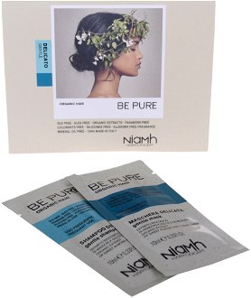 Šampón a maska pre každodennú starostlivosť Niamh Be Pure Gentle - 2 x 10 ml (OPUB143) 2