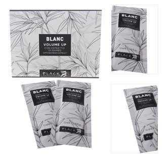 Šampón a maska pre objem jemných vlasov Black Blanc - 2x12 ml (102019vz) 3