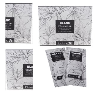Šampón a maska pre objem jemných vlasov Black Blanc - 2x12 ml (102019vz) 4