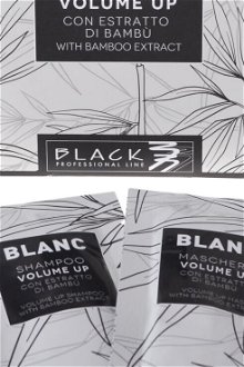 Šampón a maska pre objem jemných vlasov Black Blanc - 2x12 ml (102019vz) 5