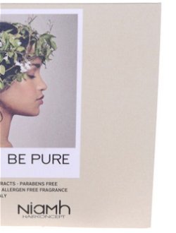 Šampón a maska pre poškodené vlasy Niamh Be Pure Restore - 2 x 10 ml (OPUB149) 7