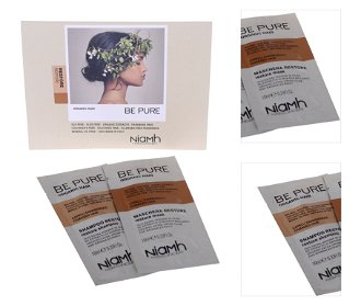 Šampón a maska pre poškodené vlasy Niamh Be Pure Restore - 2 x 10 ml (OPUB149) 3