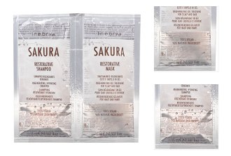 Šampón a maska pre regeneráciu vlasov Inebrya Sakura Restorative - 2x15 ml (771026118) 3