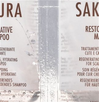 Šampón a maska pre regeneráciu vlasov Inebrya Sakura Restorative - 2x15 ml (771026118) 5