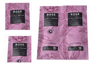 Šampón a maska pre vlnité a kučeravé vlasy Black Rose Curly Dream - 2x12 ml (250039VZ) 4