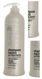 Šampón na časté umývanie vlasov Black Neutro - 500 ml (01246) + darček zadarmo 3