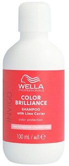 Šampón na jemné až normálne farbené vlasy Wella Professionals Invigo Color Brilliance Fine - 100 ml (99350170058) + darček zadarmo