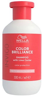 Šampón na jemné až normálne farbené vlasy Wella Professionals Invigo Color Brilliance Fine - 300 ml (99350170064) + darček zadarmo