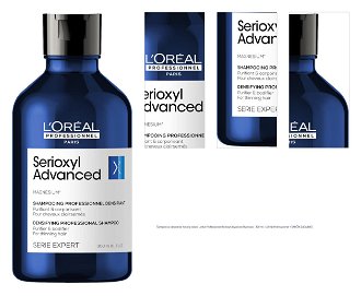 Šampón na obnovenie hustoty vlasov Loréal Professionnel Serioxyl Advanced Shampoo - 300 ml - L’Oréal Professionnel + darček zadarmo 1