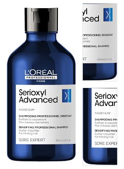 Šampón na obnovenie hustoty vlasov Loréal Professionnel Serioxyl Advanced Shampoo - 300 ml - L’Oréal Professionnel + darček zadarmo 3