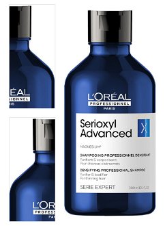 Šampón na obnovenie hustoty vlasov Loréal Professionnel Serioxyl Advanced Shampoo - 300 ml - L’Oréal Professionnel + darček zadarmo 4