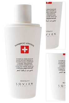 Šampón na obnovenie vitality vlasov Lovien Essential Shampoo Vitadexil - 300 ml (72) + darček zadarmo 3
