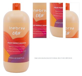 Šampón na ochranu farby vlasov Inebrya Color Perfect Shampoo - 1000 ml (771026288) + DARČEK ZADARMO 1