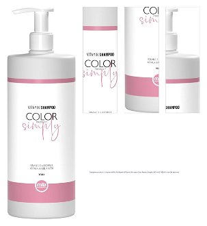 Šampón na ochranu farby vlasov Mila Professional Vitamín Shampoo Color Protect Simply - 950 ml (0103040) + darček zadarmo 1