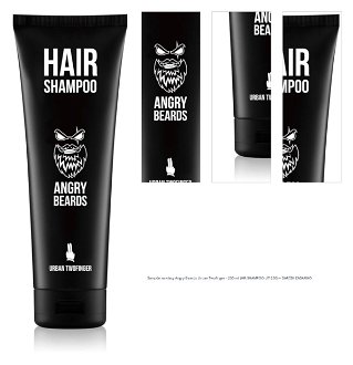 Šampón na vlasy Angry Beards Urban Twofinger - 230 ml (HR-SHAMPOO-UT-230) + darček zadarmo 1